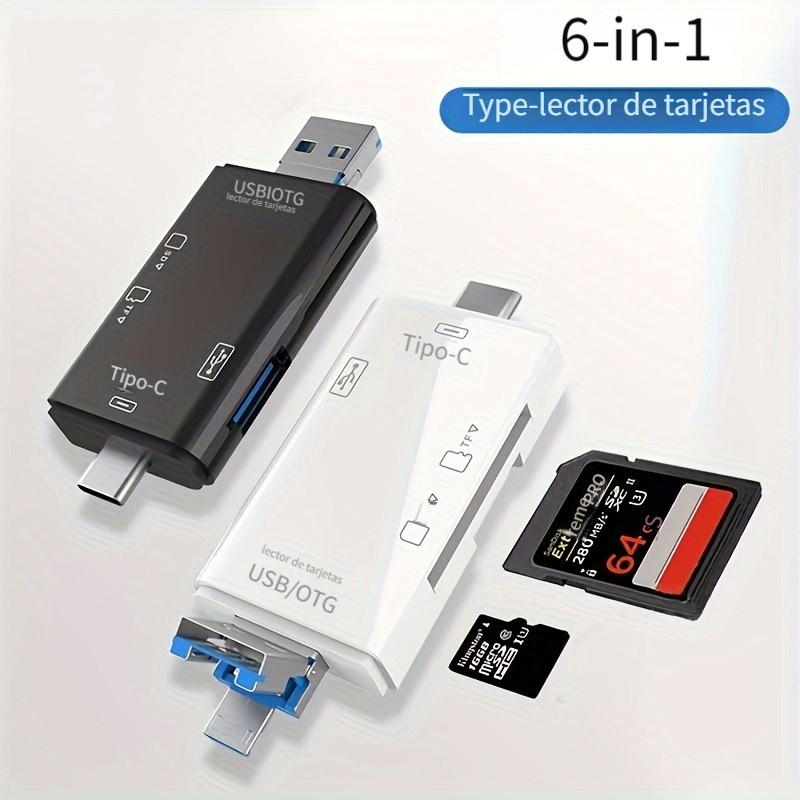 Lector de tarjetas SD USB-C