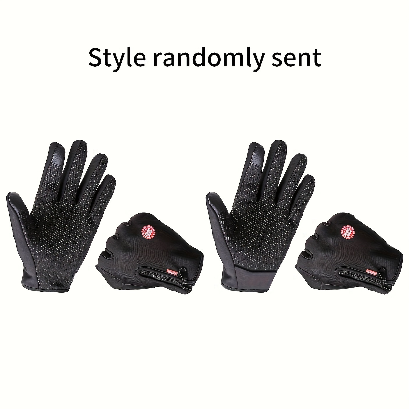 Non slip Fishing Gloves with Buckle Rubber and Polyester Material 1 Pair