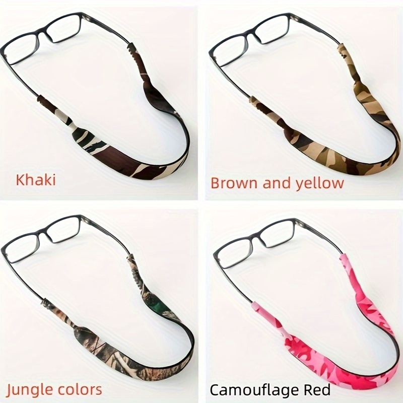 

Premium Cool Camouflage Glasses Strap For Diving Skiing, Comfortable Practical Glasses Lanyard, Outdoor Sports Glasses Rope, Eyewear Retainer