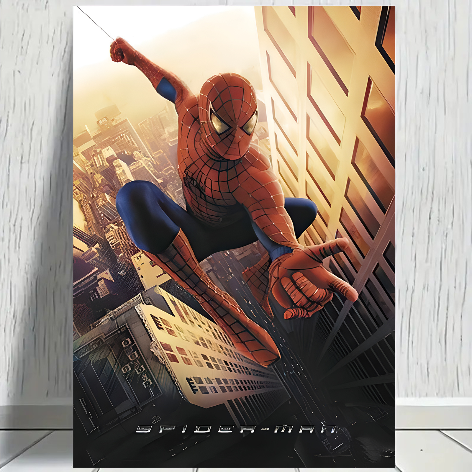 

Superhero Movie Canvas Art Poster, High-quality Wall Decor For Home, Office, Bar, And Club, 12x18 Inches