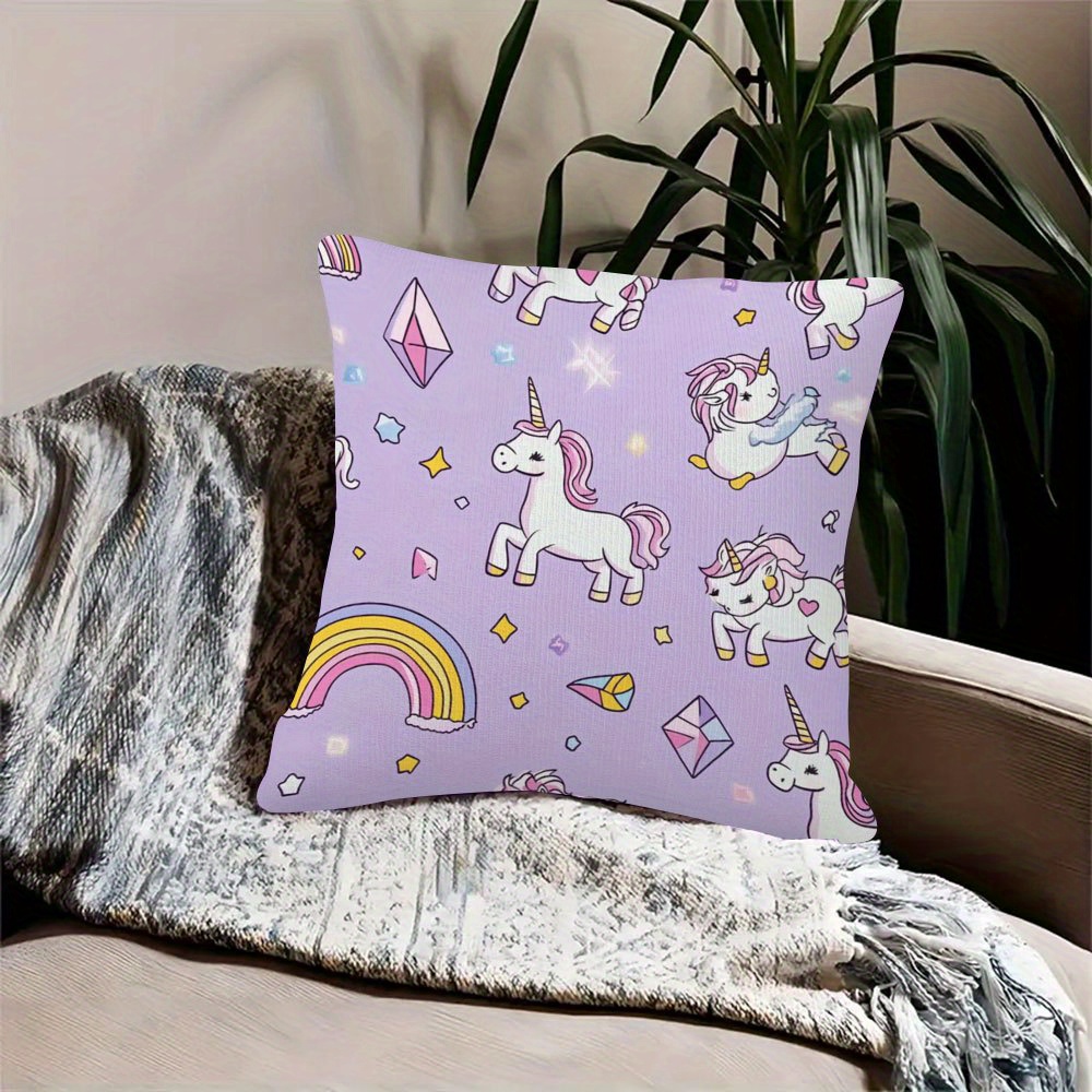 soft fluffy unicorn pillow easy fluff design Temu Germany
