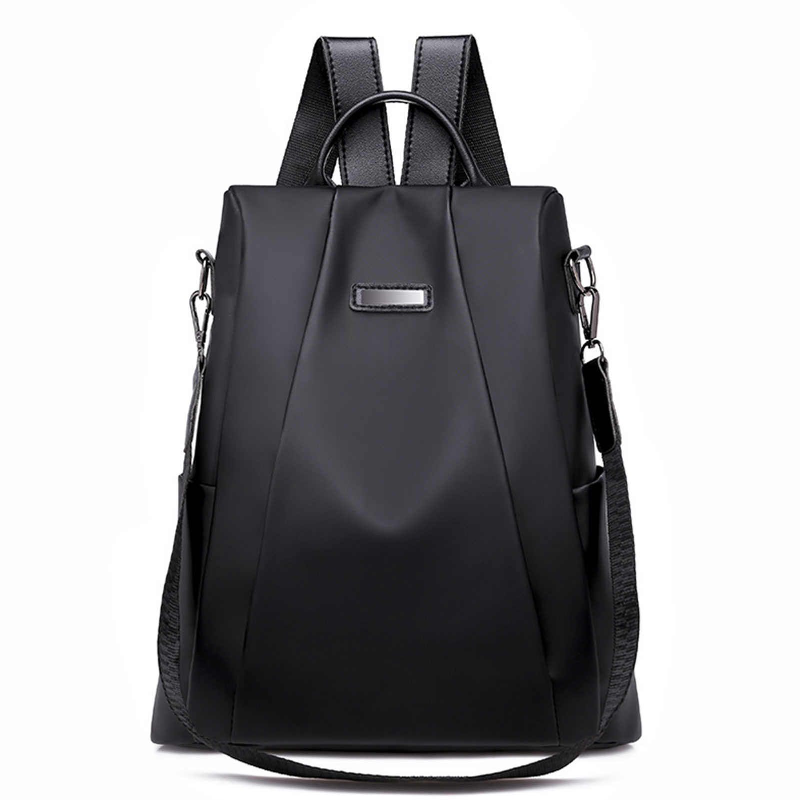 TEMU Oxford Cloth Anti-theft Backpack Back Hidden Zipper Design Women's Backpack Suitable For Daily Work Travel