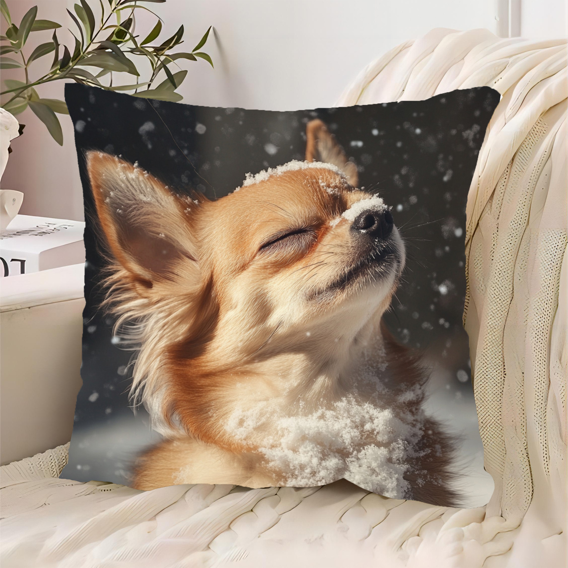

In 18x18" - For , Bedroom, Sofa Decor - Washable, Zip