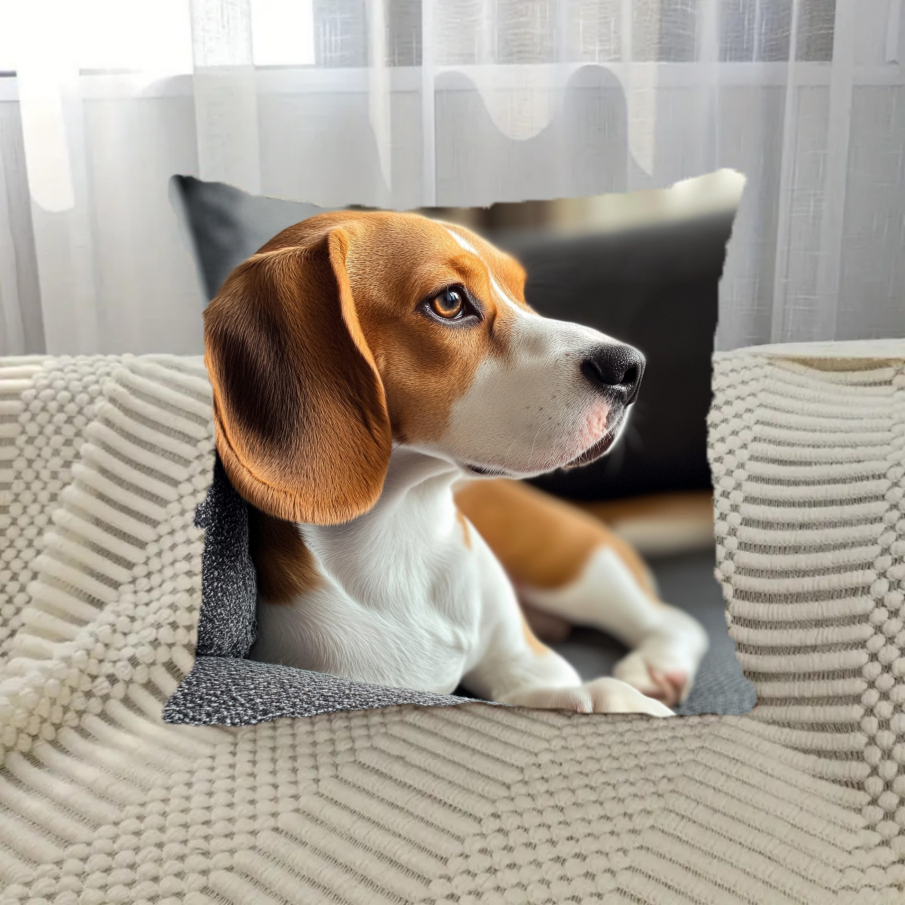Beagle Dog Beagle Throw Pillows Contemporary Beagle Dog