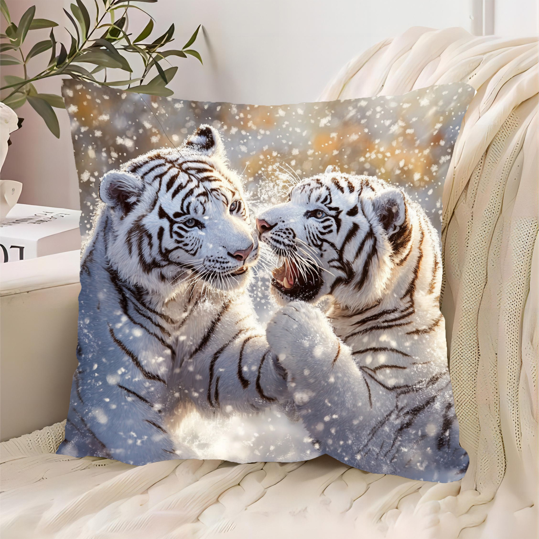 

1pc Polyester , 18x18 , , , , Decorative For Sofa, , , - , No