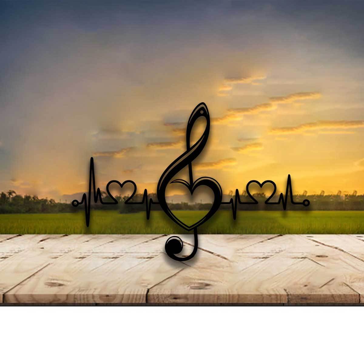 art featuring metal music notes 11 81 - Temu