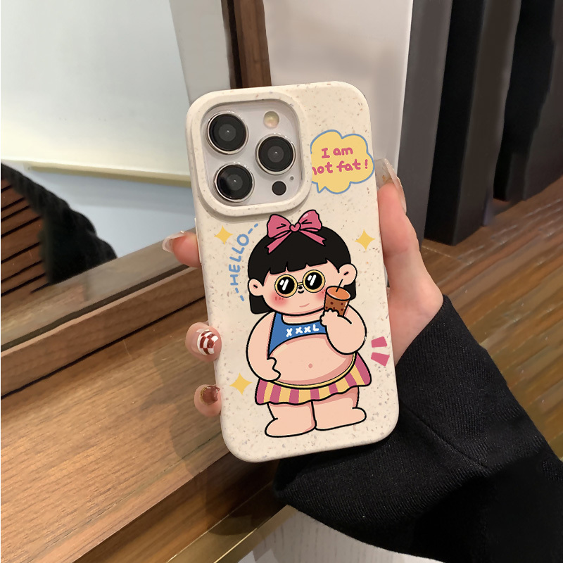 Divertente regalo di arte disegnato a mano del souvenir di Milano Italia Custodia per iPhone 16 Plus