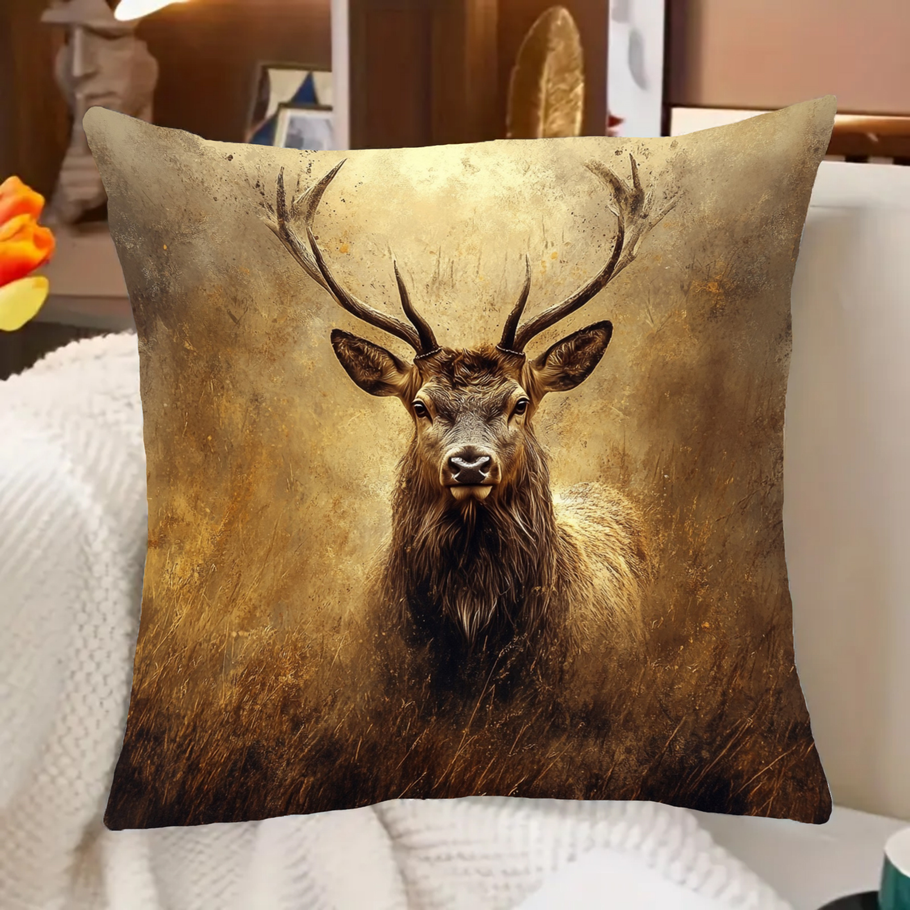 

1pc Contemporary 18x18 , Symbolist Art , , Washable, Decor - , ( )