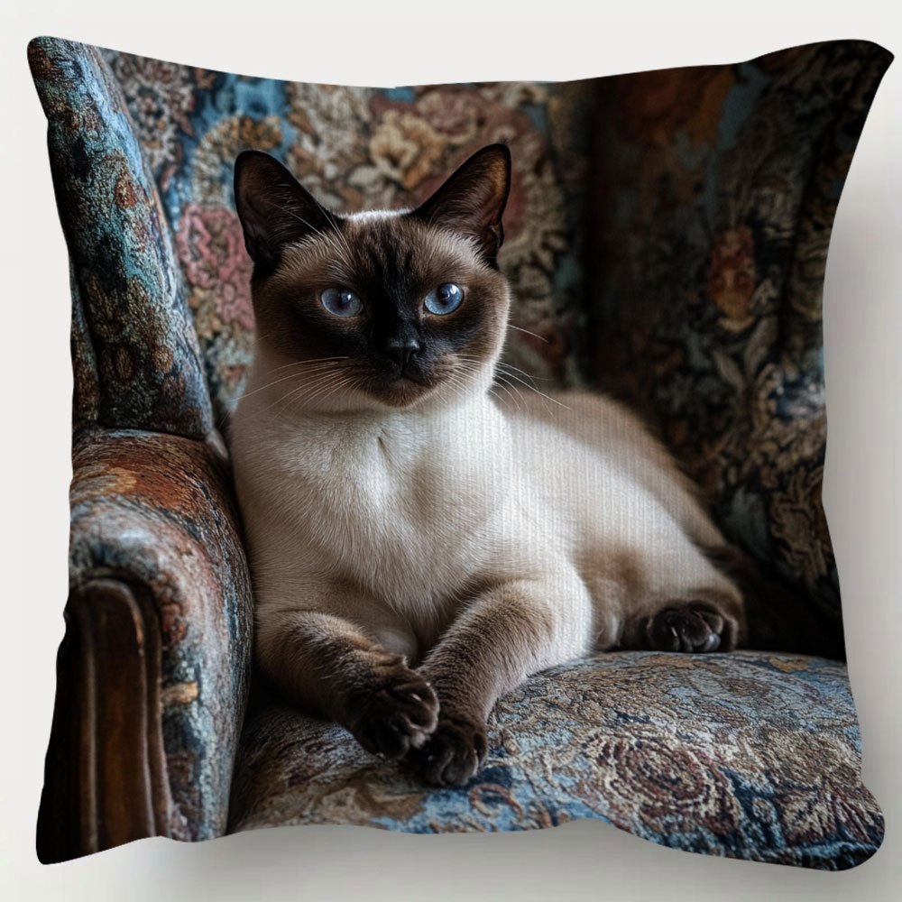 

Throw Pillow Cover 18x18 - Soft Short Plush, Single-sided Print, Zip Closure - Sofa & Home Decor