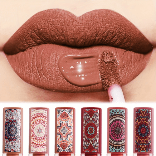velvet matte liquid lipstick all day moisturizing non stick berry and coral tones