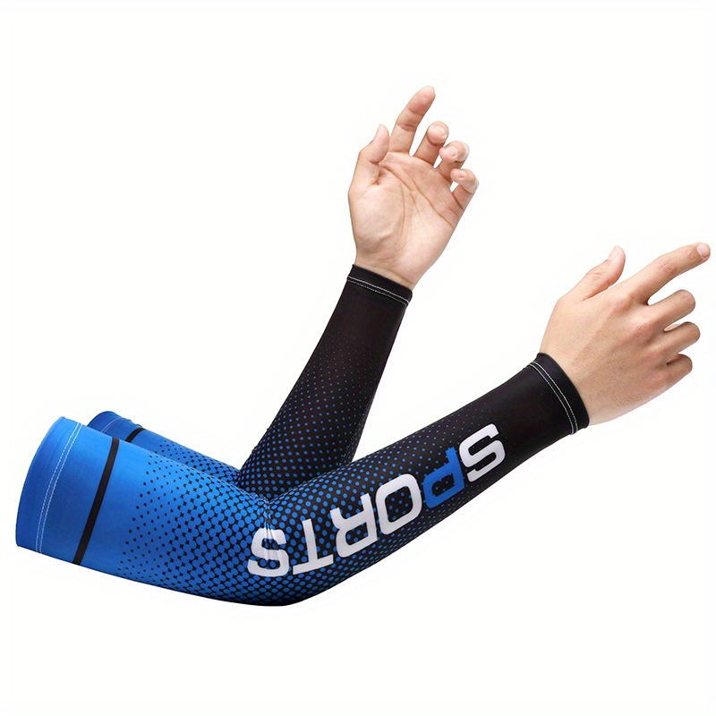 TEMU 2- Cycling Sun Arm Sleeves For , , Uv Cooling Arm Covers For