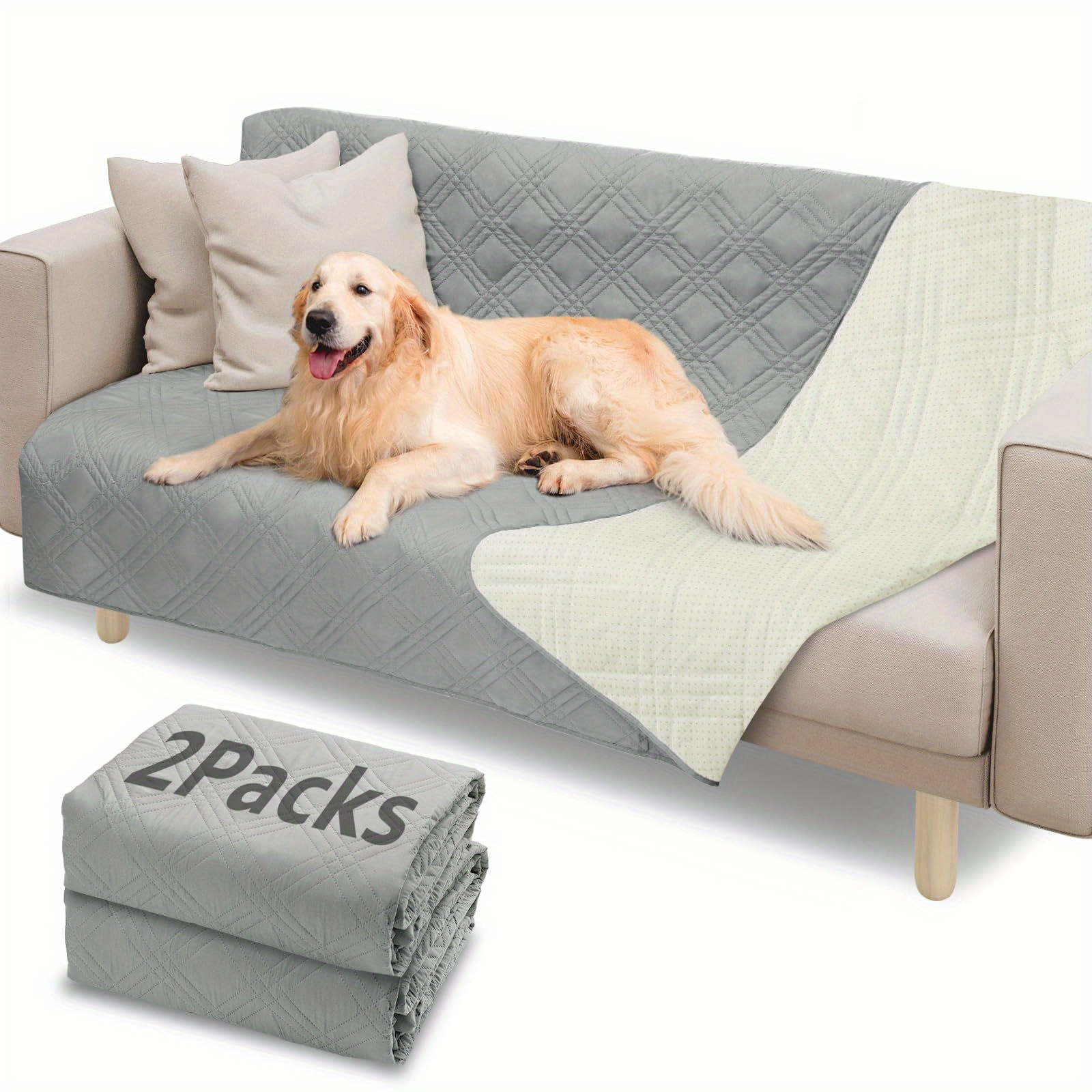 

Dog Blanket, -slip Bed , 2 Pet Blankets To Sofa Car For (54"×82", )