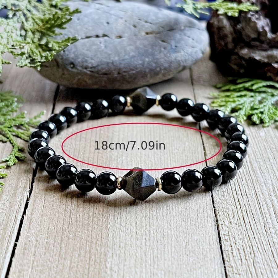 Obsidian & Crystal Manifestation Bracelet