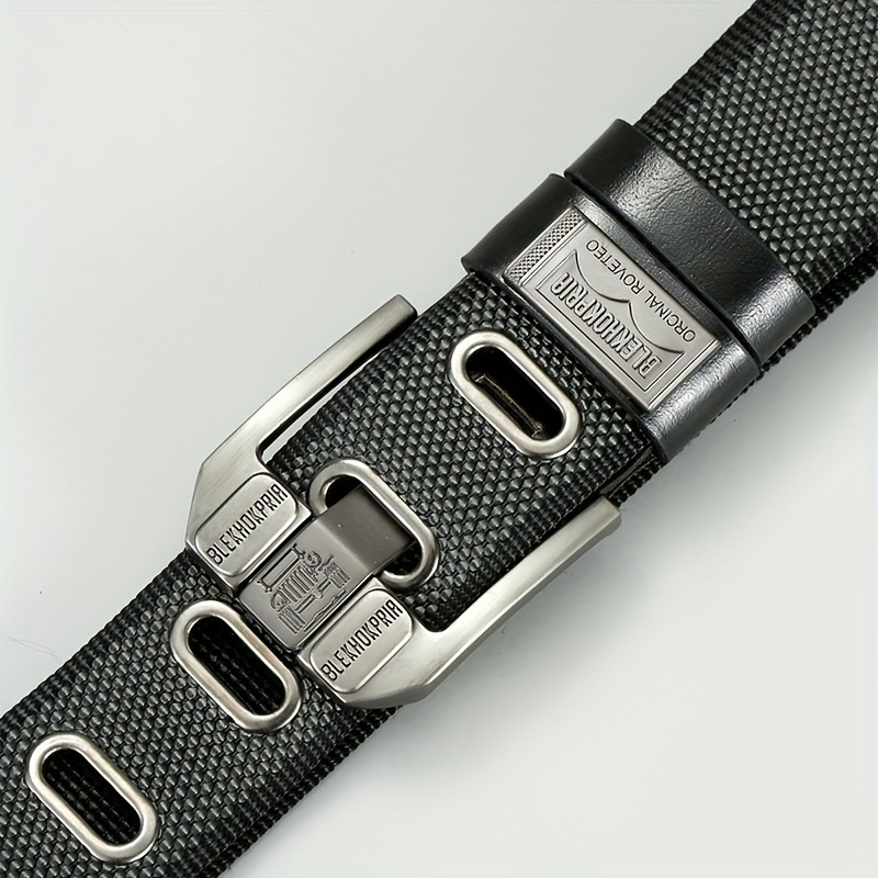 Men's Canvas Strap with Alloy Buckle Casual Accessory