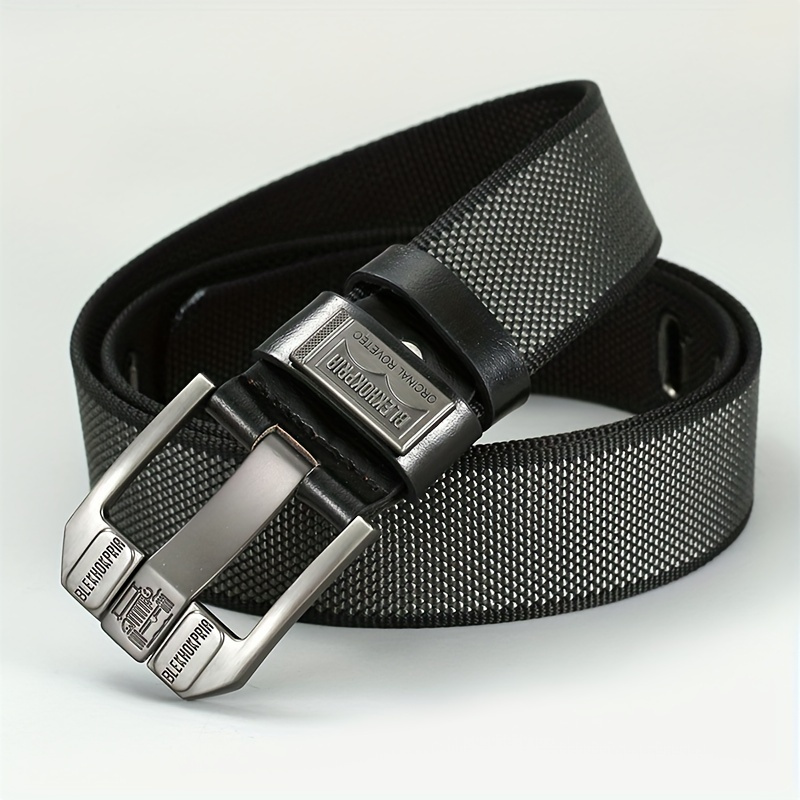 Men's Canvas Strap with Alloy Buckle Casual Accessory