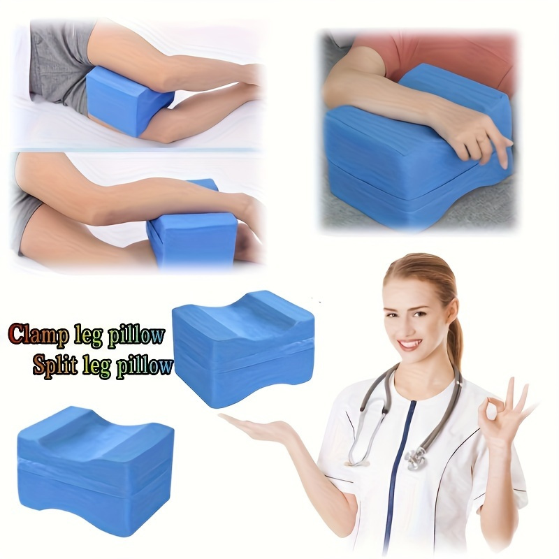 ergonomic side sleeping pillow elderly bedridden knee leg Temu