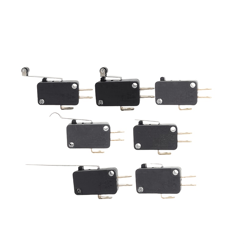  Quentacy 5Pcs Push Button Switch 12V Wired RV Waterproof On-Off  Micro Light Toggle Switches for Motorcycle Car Truck Boat Marine (Black) :  Automotive