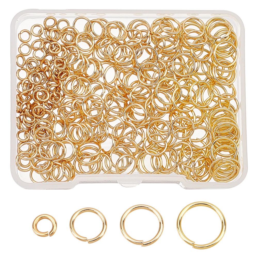 Gold Plated Jump Rings - Temu