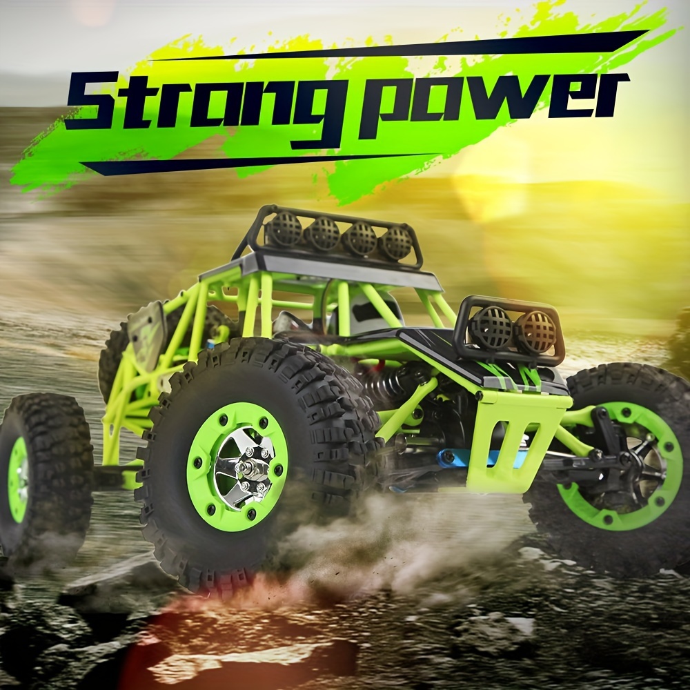 Electric 2.4G Rock Crawler RC Car 1:8 Dimensional Powerful Beast 4WD On/Off  Road