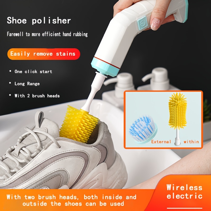 Shoe Brush with Handle Automatic Liquid Multifunctional Soft Cleaning Brush  Shoe Cleaner Sneaker Slipper Household Cleaning Tool - AliExpress