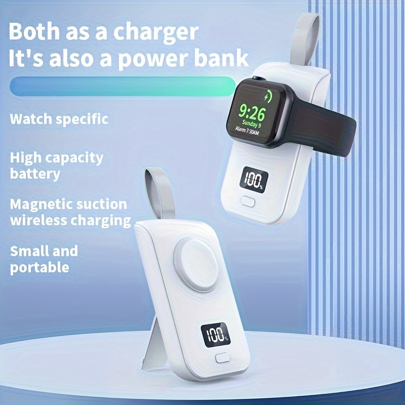 Dual Wireless Charging Power Bank portable Power Bank - Temu