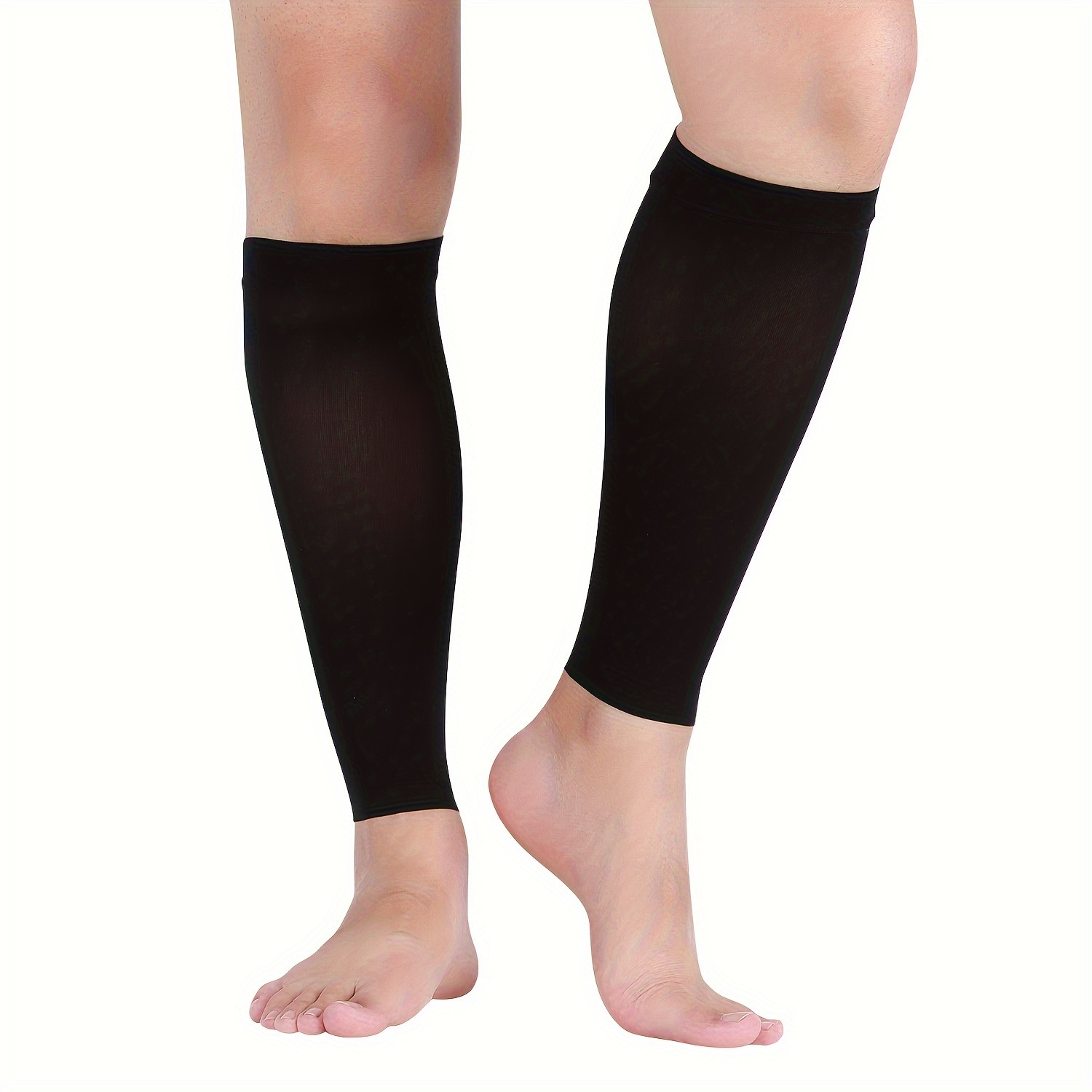 Knee High Compression Stockings 20-30mmHg Women Men Medical Edema Travel  Flight