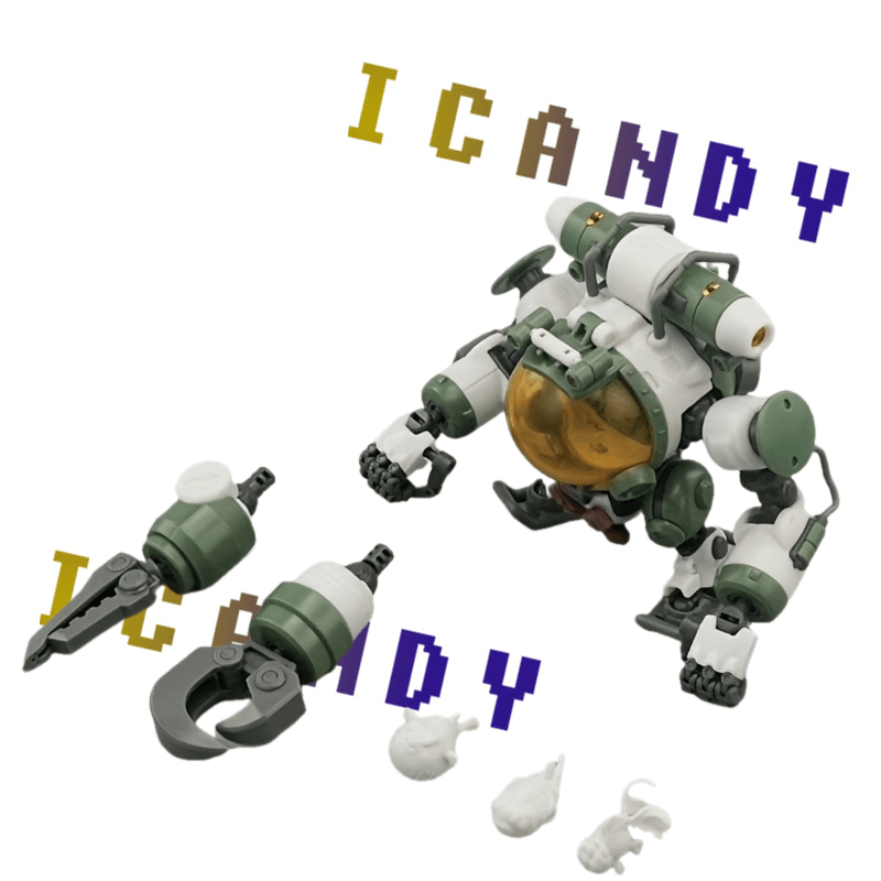 poseable transformable crab robot mech model multiple - Temu