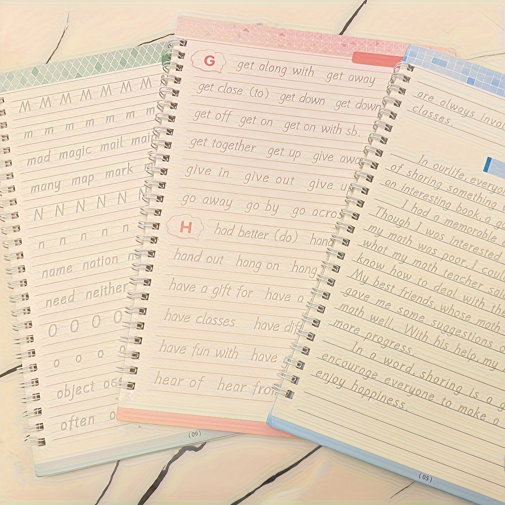 reusable handwriting book sold on Temu United States