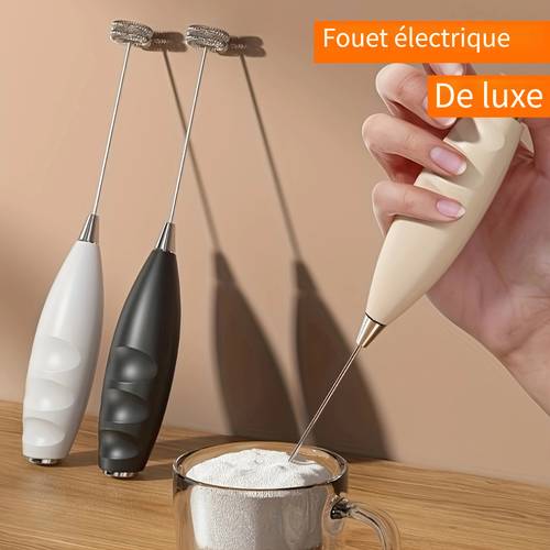 batteur à main électrique, mini fouet pour crème de pâtisserie, mélangeur alimentaire extérieur, tête multifonctionnelle, de cuisine, portable et