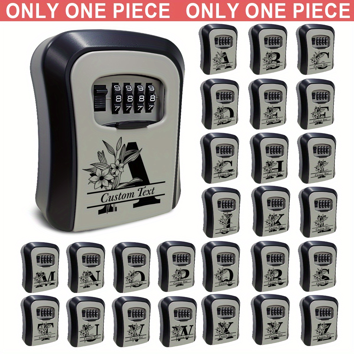 lock boxes for keys sold on Temu United States