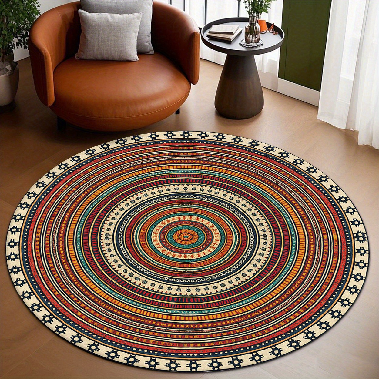 round area rugs sold on Temu Australia