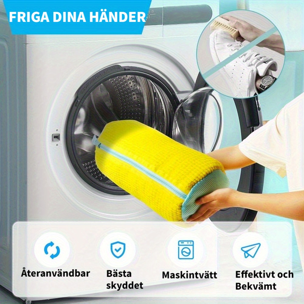 Tvättpåse med skor