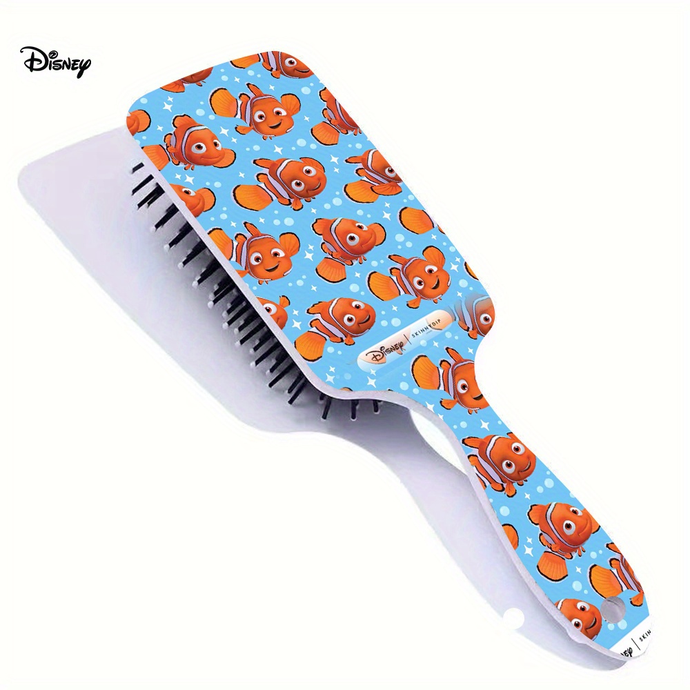 TEMU 1pc Cartoon Hair Brush - Anti-static, Stylish Abs Plastic Handle For , Daily Use & Travel, Ideal For Hair, Daily Haircare | Design | Durable
