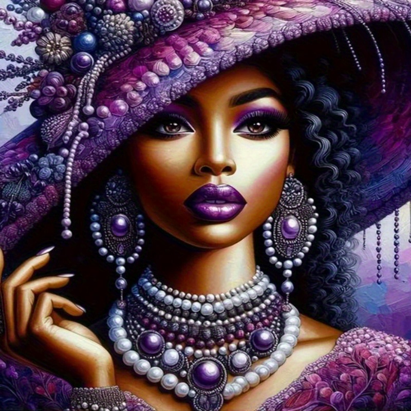 TEMU 5diy Painting Kit Round Diamond Mosaic Wall Art Craft Kit Accessories Home Wall Decoration Gift