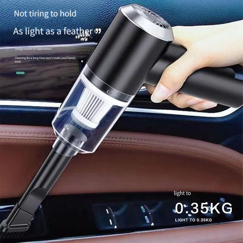 Aspiradora Portátil Inalámbrica Mejorada con Tecnología de Succión Ciclónico, Diseño Ligero y Sin Cables para una Limpieza Más Libre. Motor Recargable Potente que Proporciona Duración Extendida