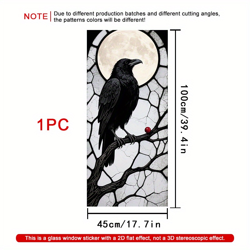 E-shop 2D Flat - 2D Flat - 1 Rolle 2D Unter Fensterfolie 45 x 100 cm, Mattierendes PVC-Material, Elektrostatische Adsorption Dekorative Fensterfolie,