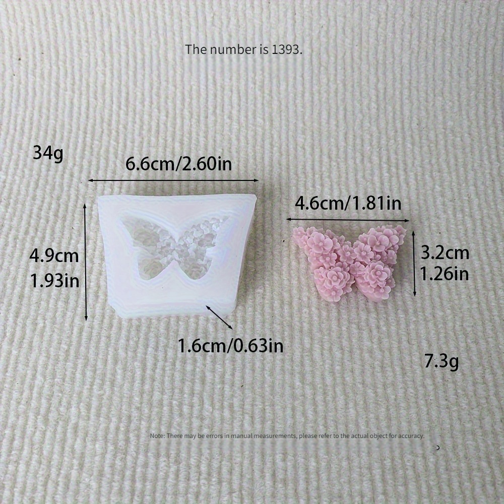 Image of Silicone Mold For Flower - Shaped