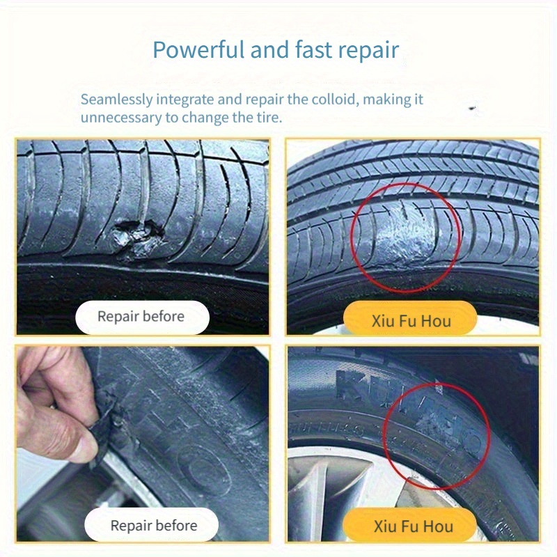 drying silicone tire repair gel high Temu Portugal