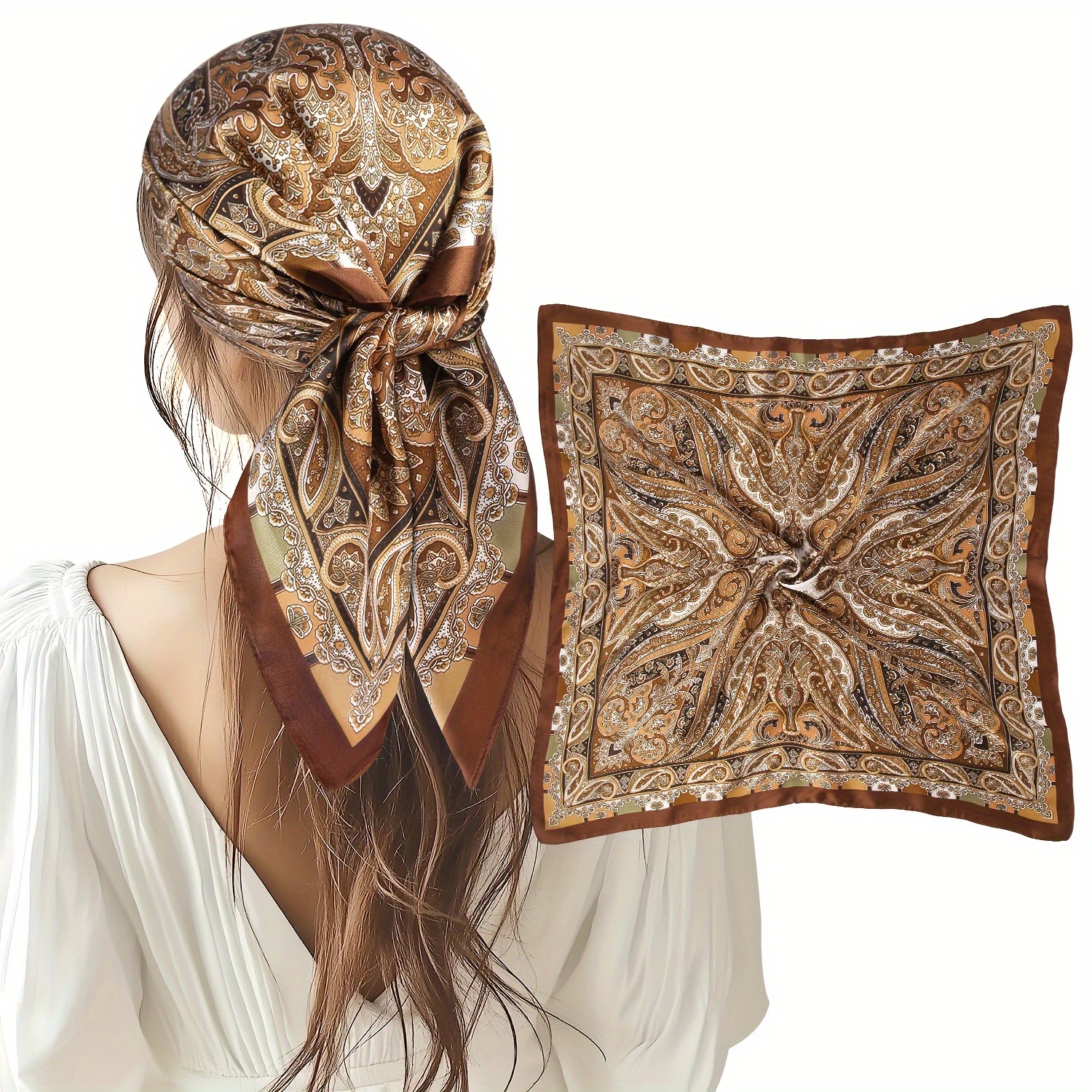 Weaver Leather Vintage-Paisley-Halsband Für Hunde – Braunes Zaumzeugleder Mit Rosa Paisley