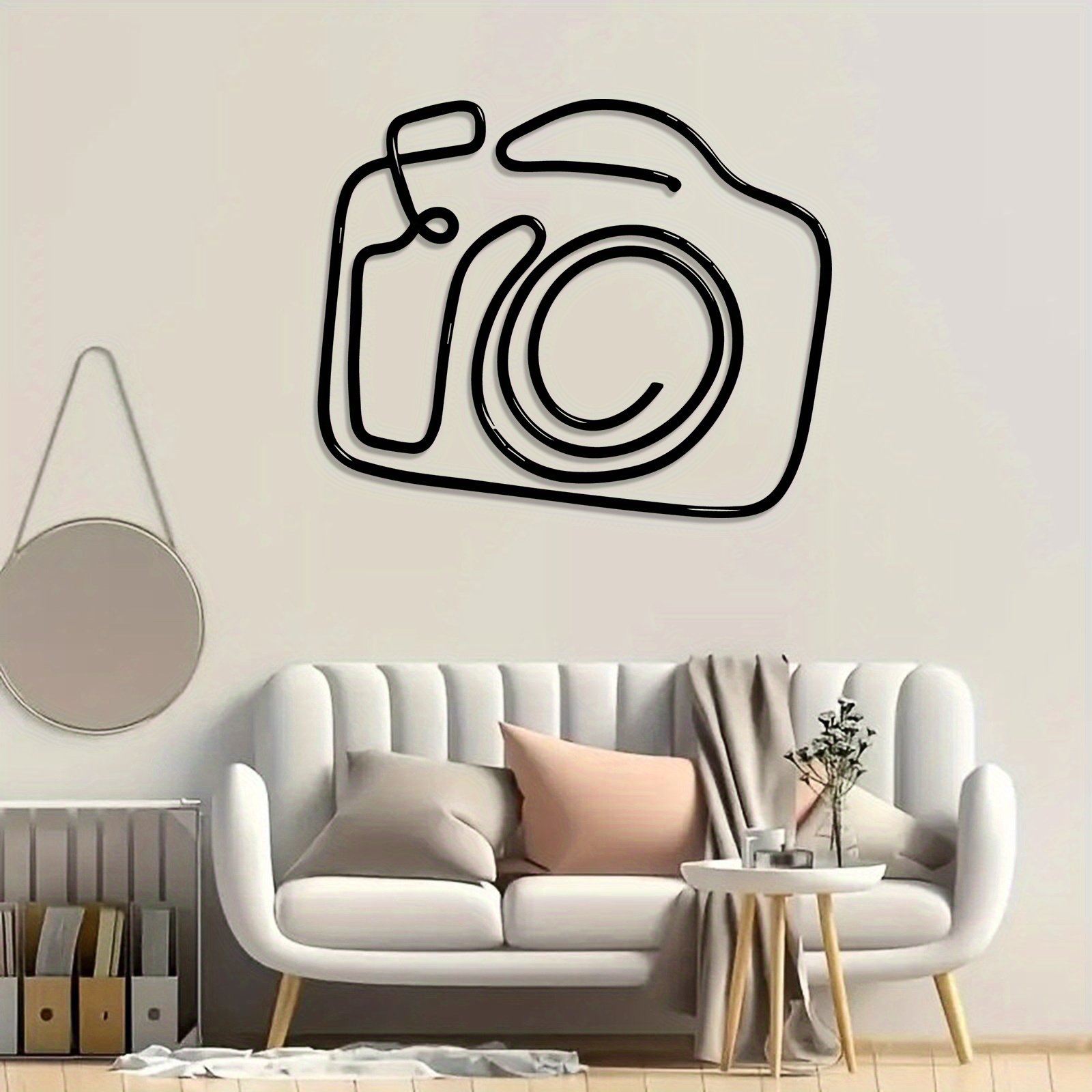 Wallpaper Classic Camcorder 1pc Vintage Camera Themed Wall