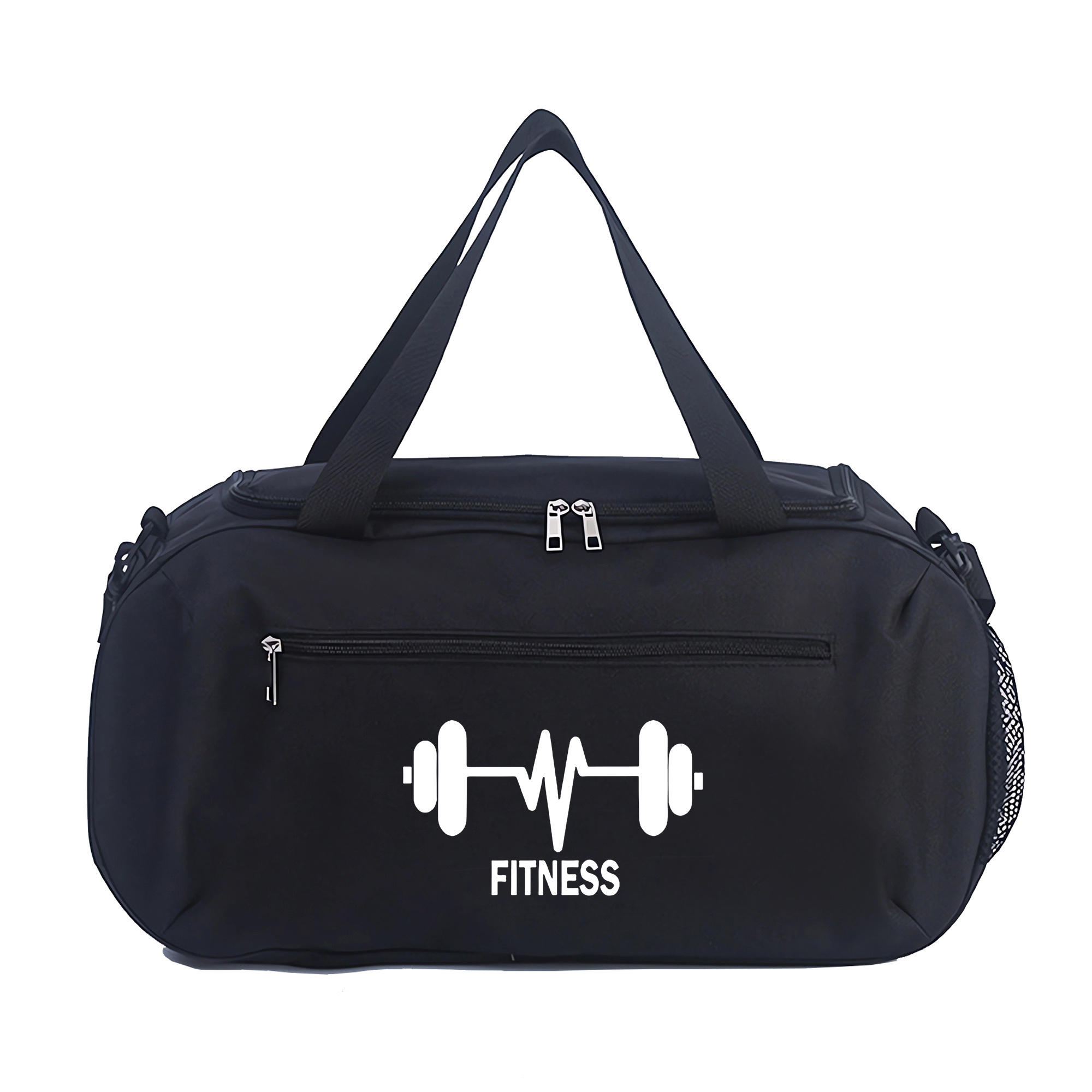 Large Capacity Duffel Bag - Lightweight Zipper, Double Handle, Polyester Lining, Machine Washable, Ideal For Yoga And Training, Gym Bag||durable Handle, Gym Bag