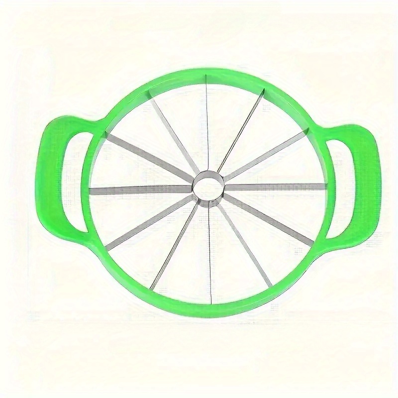 TEMU 1pc Coupe-melon en acier inoxydable - Poignée ergonomique, séparateur de melon facile à utiliser, parfait pour les préparatifs de fruits d'été,