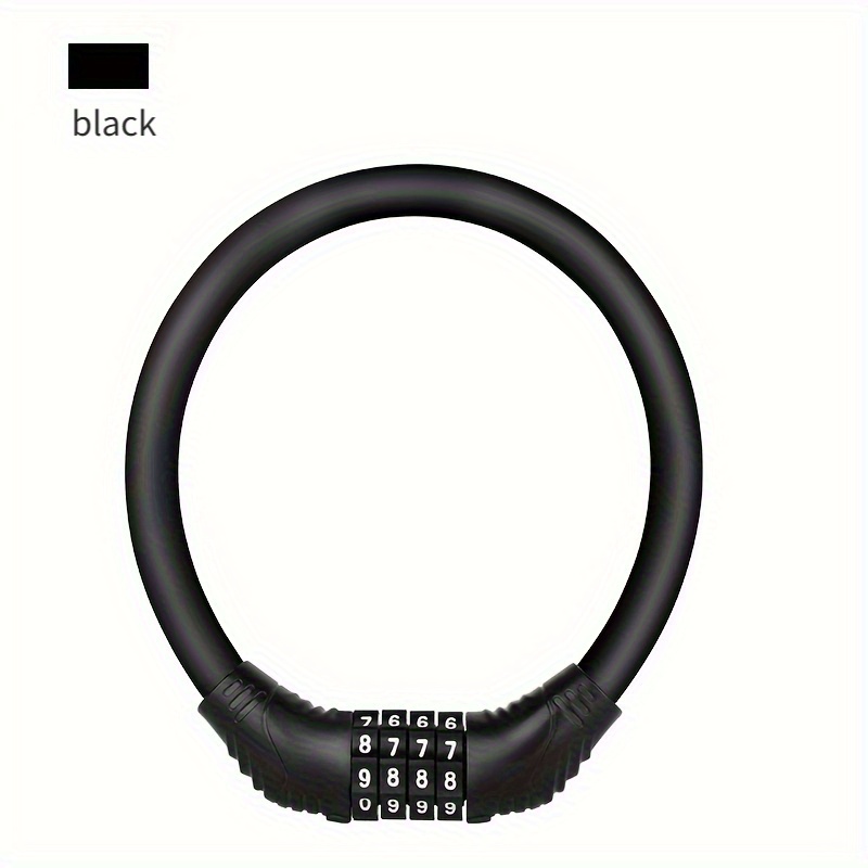 4-digit Combination Bike Lock With Interlocking Systemultra-light 90g Design For Road/mountain/city Bicycles