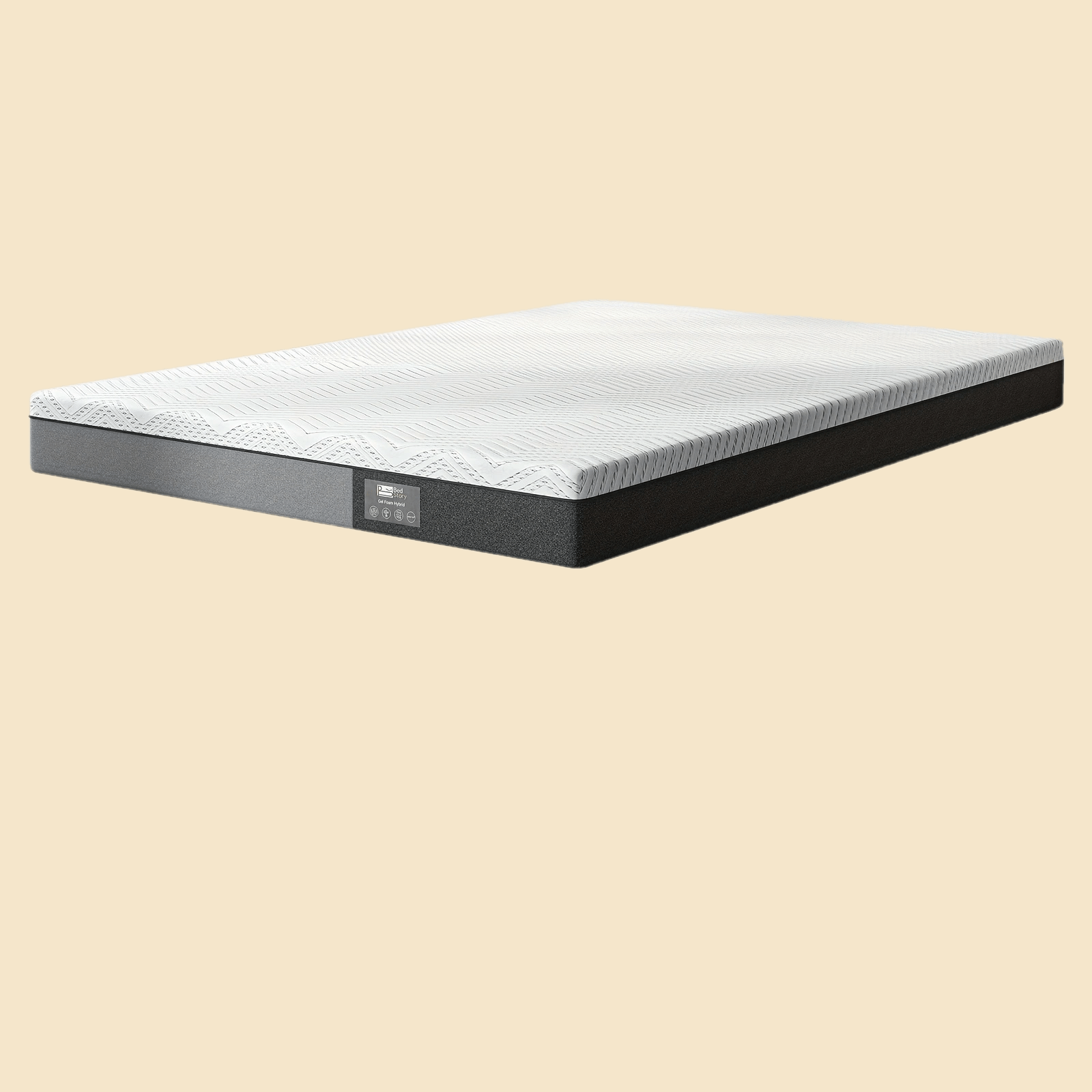 The BedStory Ergonomska vzmetnica združuje naravno zračnost in anatomsko prileganje za osvežujoč spanec, z velikodušno debelino 16 cm