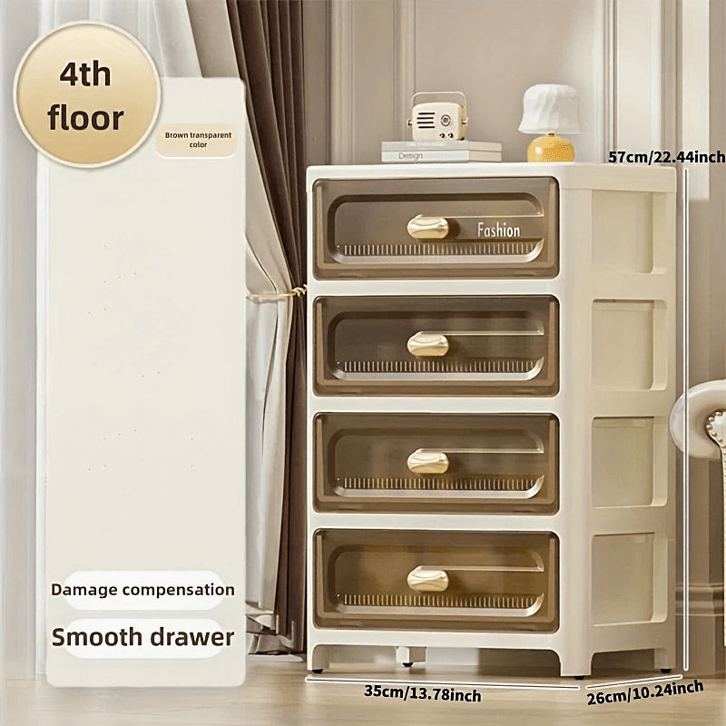 multi drawer storage cabinet wheels sturdy plastic organizer