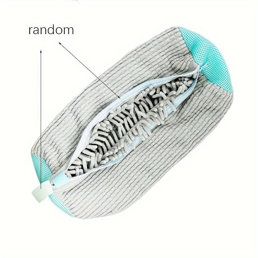 washing shoe bag for washing machine fluffy fiber   360 wrap around clean durable zipper reusable sneaker   bag
