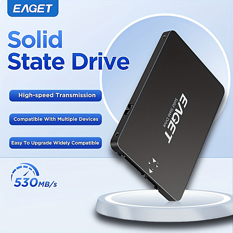 EAGET 240G 2.5インチSSD 4個セット EAGET SSD E300 120GB/240GB/480GB 