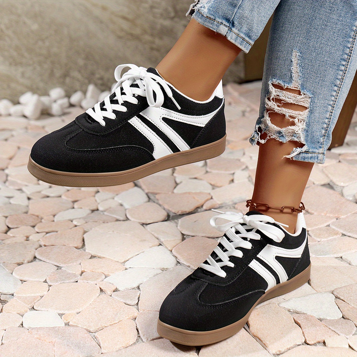 women's trendy season sneakers lightweight comfortable Temu