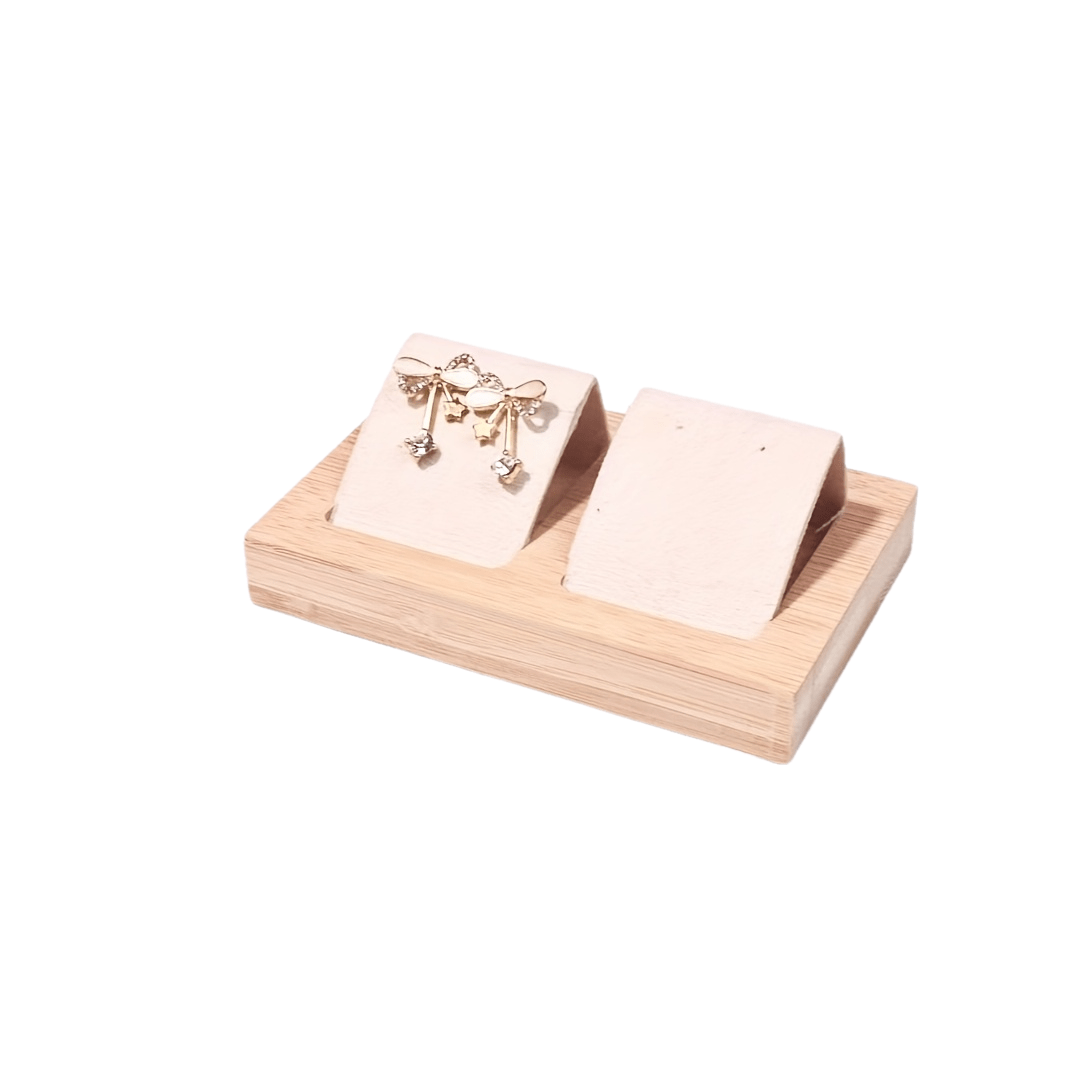 Wooden Large Bamboo Jewelry Dsplay Stand Necklace Bracelet Pendant