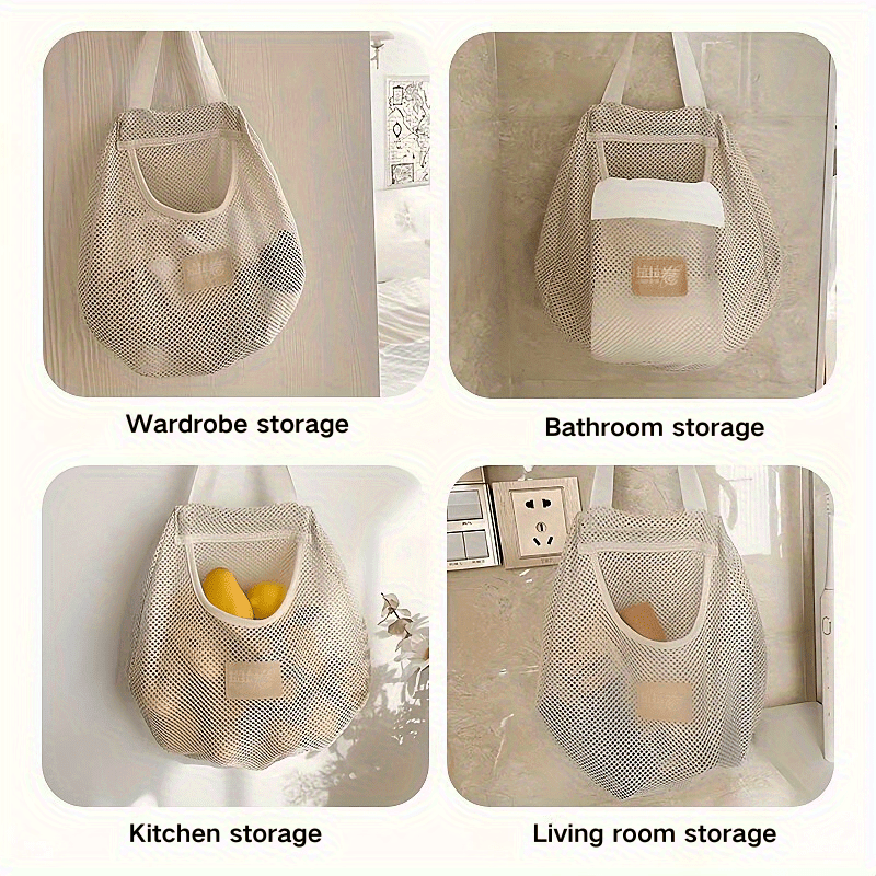 1 ud. Bolsa de almacenamiento japonesa de lona para colgar calcetines y ropa interior - Bolsa de almacenamiento para dormitorio sin diamantes, solución multifuncional para ahorrar espacio, adecuada para todo tipo de habitaciones